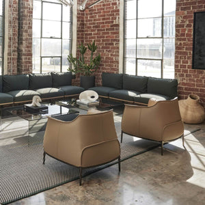 Archibald Lounge Chair in lifestyle shot