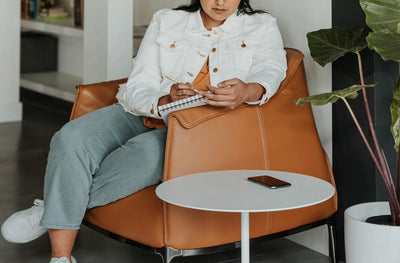 Archibald Lounge Chair in lifestyle shot