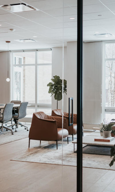 Archibald Lounge Chair in lifestyle shot