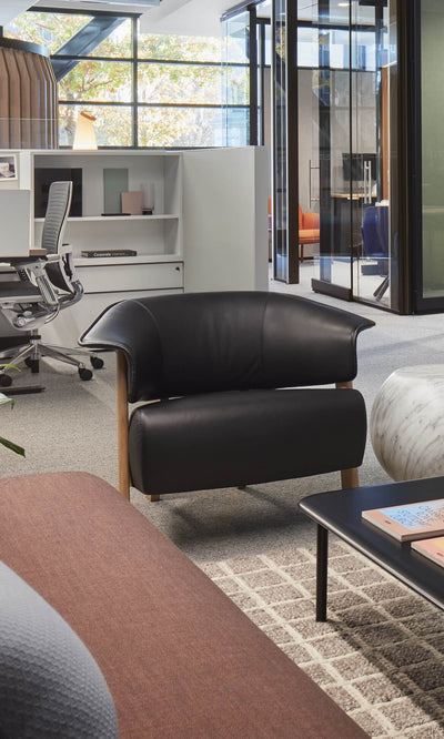 Back-Wing Lounge Chair in lifestyle shot