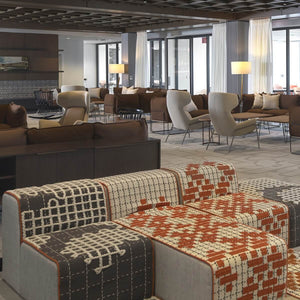 Bandas Pouf in lifestyle shot