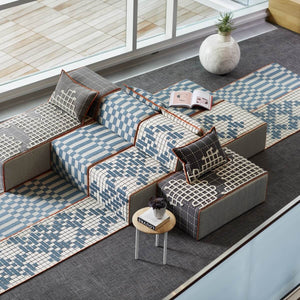 Bandas Pouf in lifestyle shot