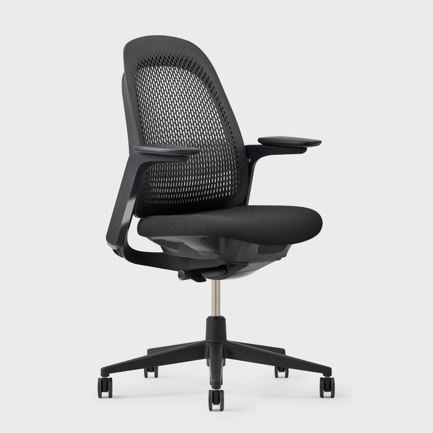 Breck Office Chair Coal (3A-18) Black (TR-F)