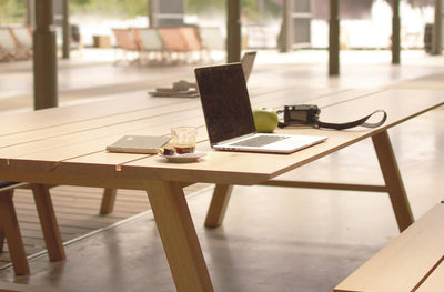 BuzziPicNic Table in lifestyle shot
