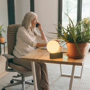 Elements Desk in lifestyle shot