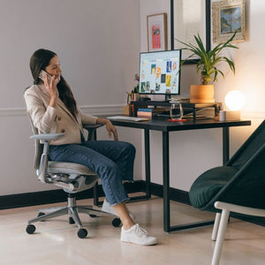 Elements Monitor Stand in lifestyle shot