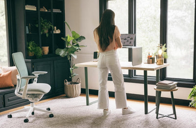 Elements 18" Stool in lifestyle shot