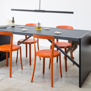 On & On Stacking Chair in lifestyle shot