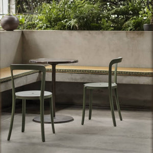 On & On Stacking Chair in lifestyle shot