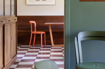 On & On Stacking Chair in lifestyle shot