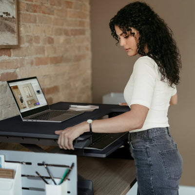 WorkFit-T/TL Standing Desk Converter