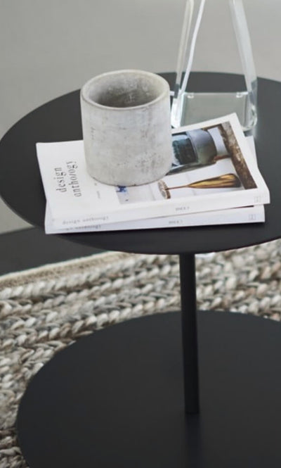 Gong Side Table in lifestyle shot