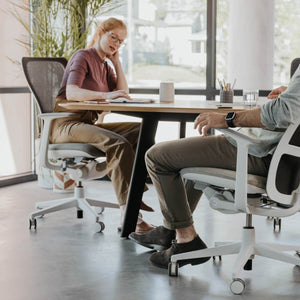 Immerse Rectangle Table in lifestyle shot