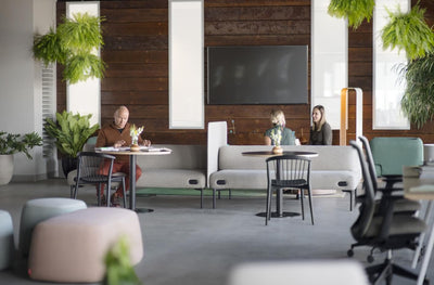 Jive Café Table in lifestyle shot