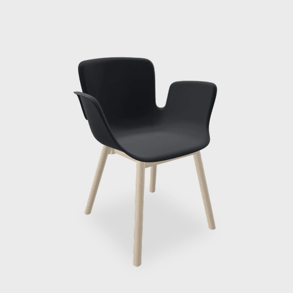 Juli Plastic - Wood Base