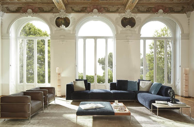LC3 Three-Seat Sofa in lifestyle shot