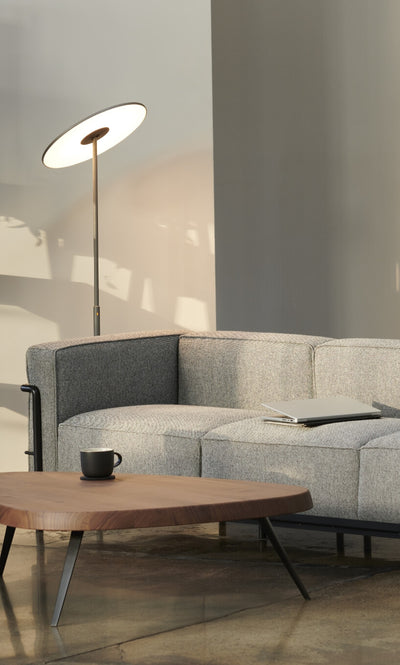 LC3 Three-Seat Sofa in lifestyle shot