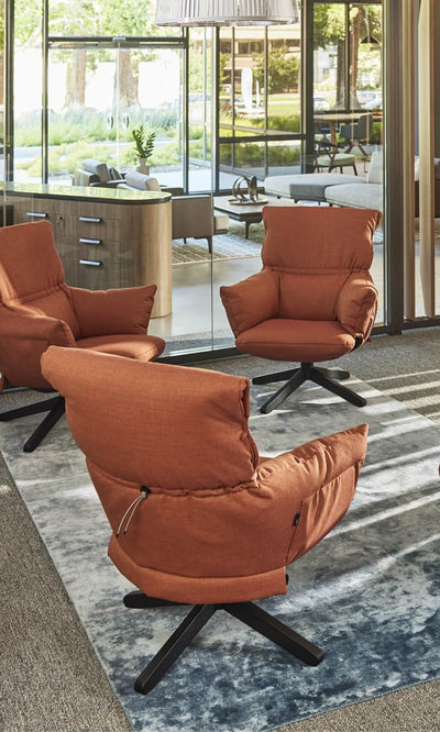 Lud'o Lounge Chair in lifestyle shot