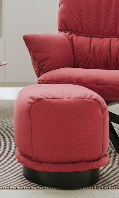 Lud'o Pouf in lifestyle shot