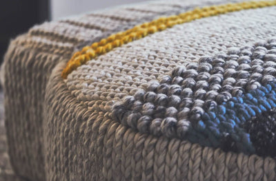 Mangas Original Pouf in lifestyle shot