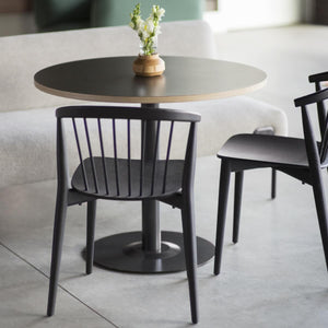 Newood Stacking Side Chair in lifestyle shot