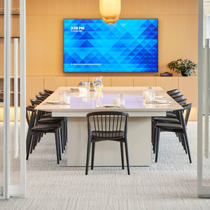 Newood Stacking Side Chair in lifestyle shot