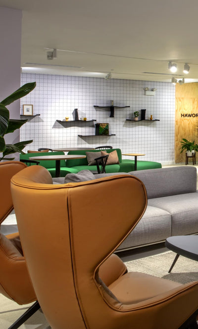 P22 Armchair in lifestyle shot