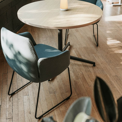 Poppy Guest Chair with Sled Base