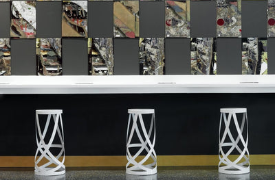 Ribbon Stool in lifestyle shot