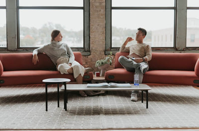 Sprig Side Table in lifestyle shot