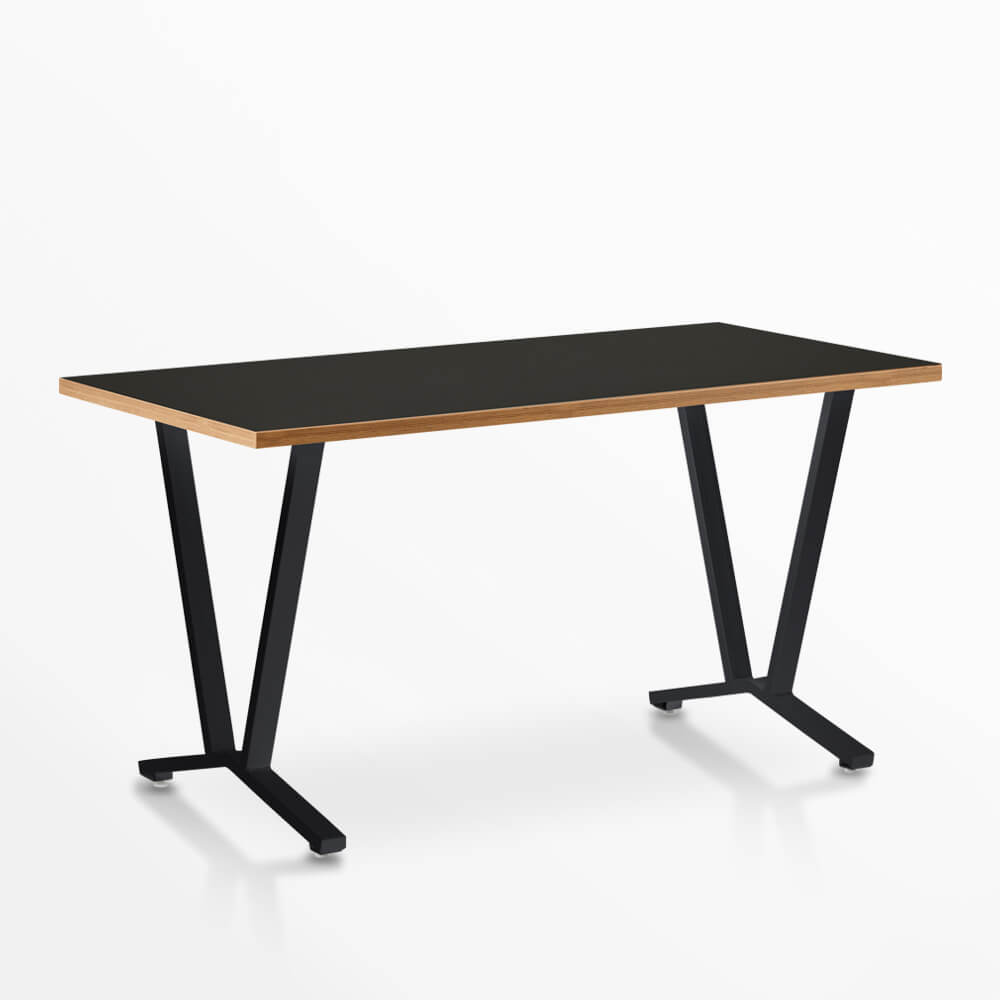 Elements Laminate Top Flare Leg Desk