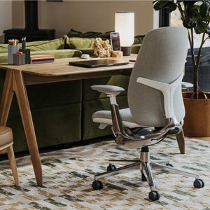 Zody Upholstered Office Chair in lifestyle shot