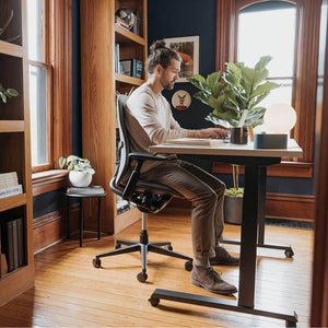 Zody Upholstered Office Chair in lifestyle shot