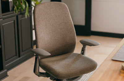 Zody Upholstered Office Chair in lifestyle shot