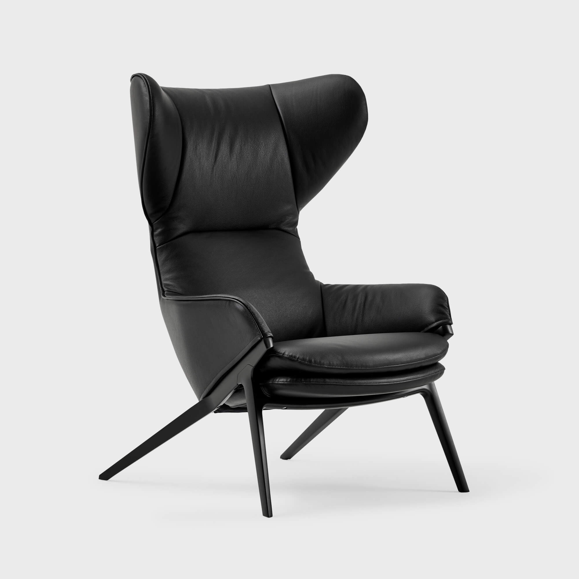 Cassina_P22_GrafiteScoziaLeath