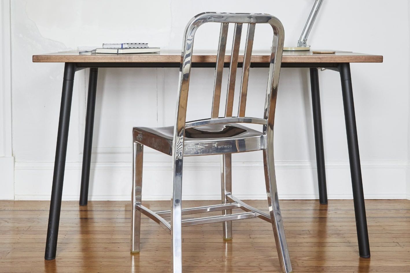 Emeco 1006 Navy Chair – Durable Aluminum Seating | Haworth Canada