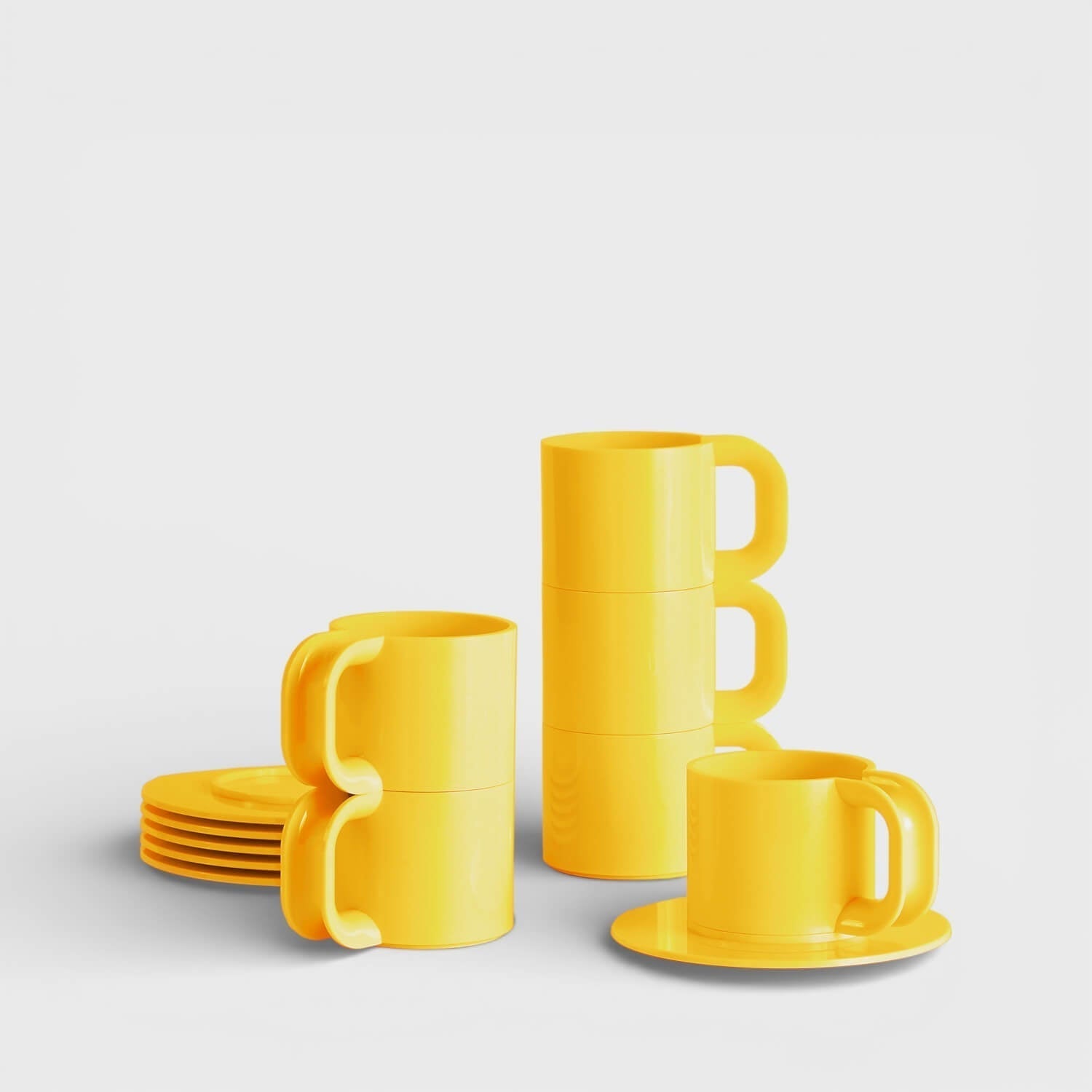 Max 2 Cups & Saucers