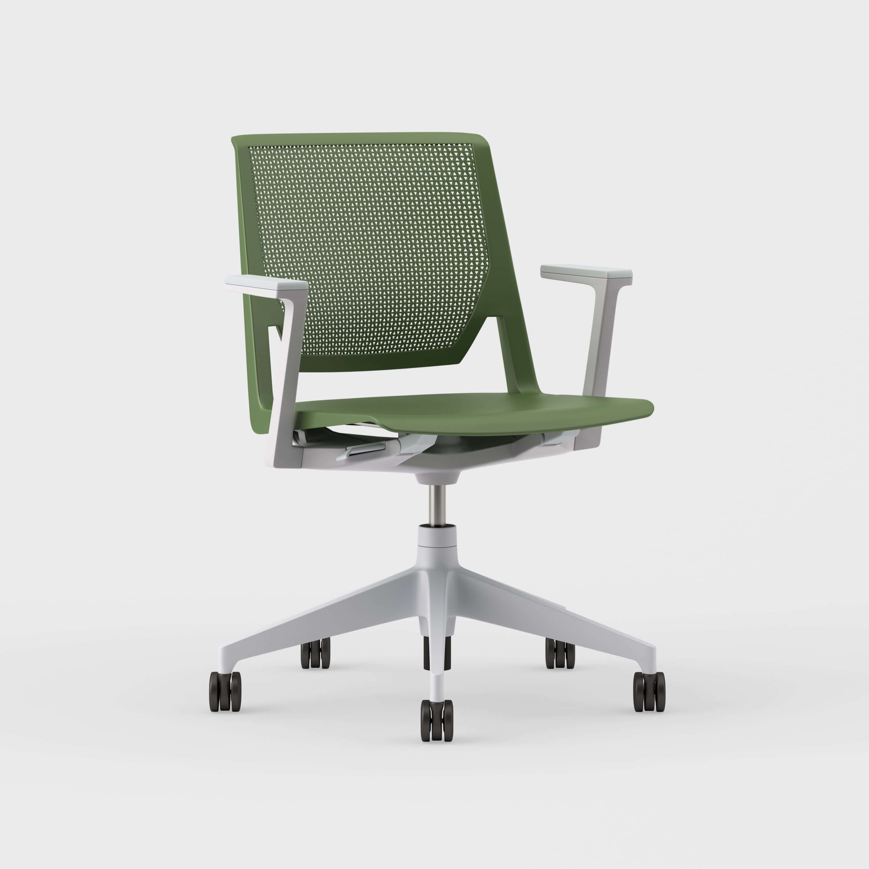 Very Conference Chair Kale (TR-KL) Fog (TR-7) Hard