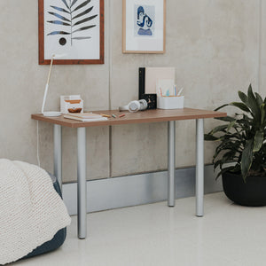 Jive Desk with Post Leg Base